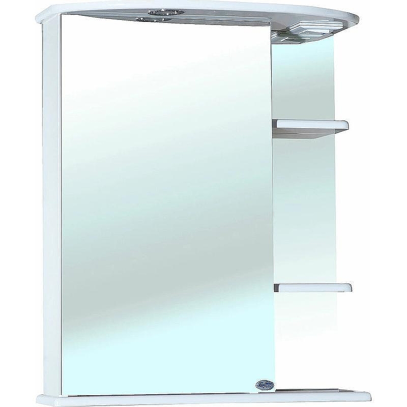 Зеркальный шкаф Bellezza Магнолия 60 L 4612709002016 с подсветкой Белый