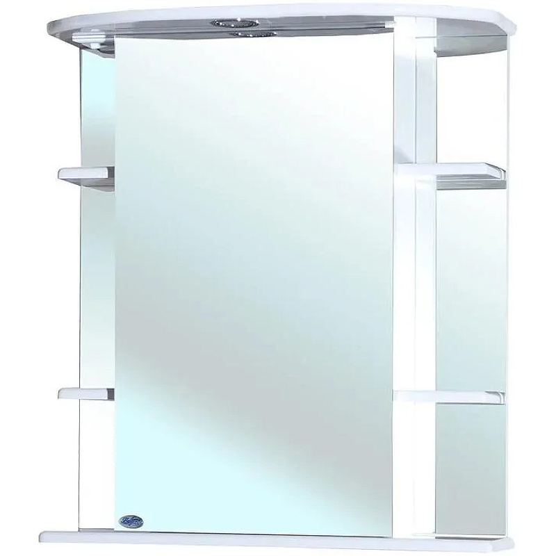 Зеркальный шкаф Bellezza Магнолия 65 L 4612710002012 с подсветкой Белый