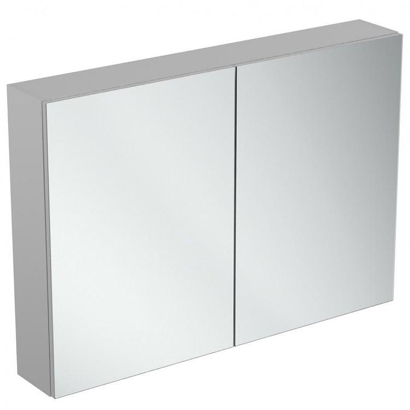 Зеркальный шкаф Ideal Standard Mirror Light 100 T3592AL цвет Aluminium Effect (Алюминий)