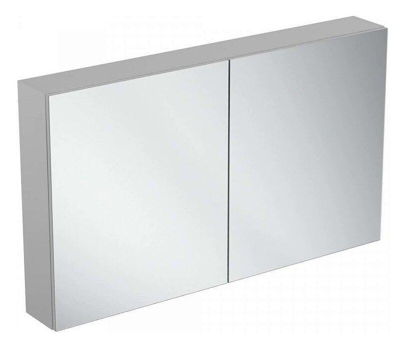 Зеркальный шкаф Ideal Standard Mirror Light 120 T3593AL цвет Aluminium Effect (Алюминий)