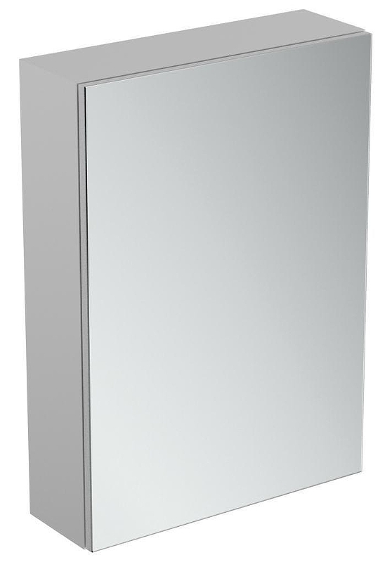 Зеркальный шкаф Ideal Standard Mirror Light 50 T3428AL с подсветкой цвет Aluminium Effect (Алюминий)