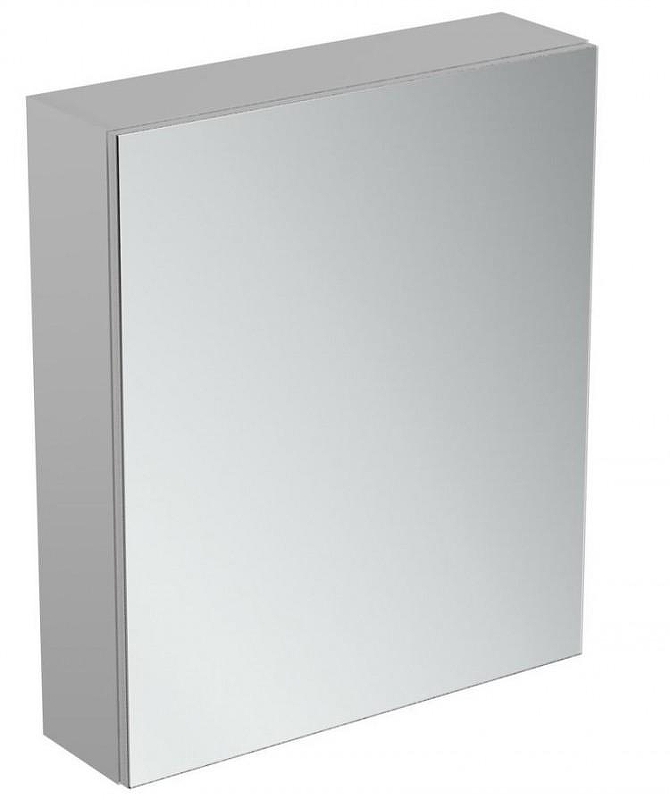 Зеркальный шкаф Ideal Standard Mirror Light 60 T3589AL цвет Aluminium Effect (Алюминий)