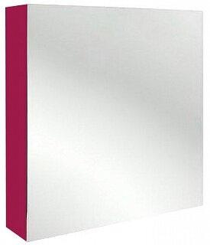Зеркальный шкаф Jacob Delafon Rythmik 60 R EB795DRU-R3 с подсветкой цвет Малиновый