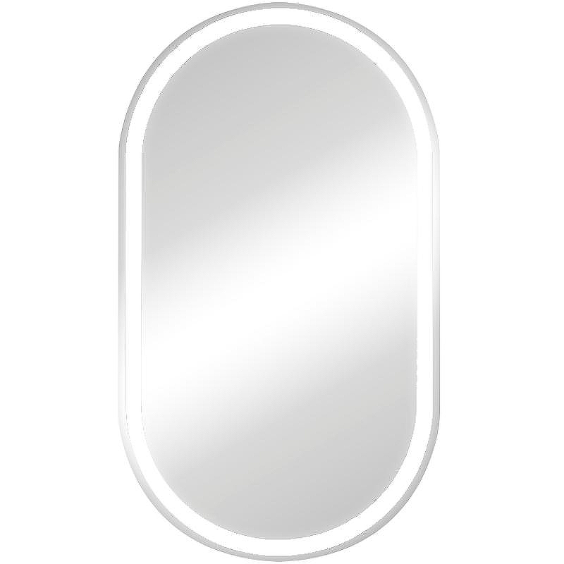 Зеркальный шкаф Континент Elmage white LED 45 МВК047 с подсветкой Белый