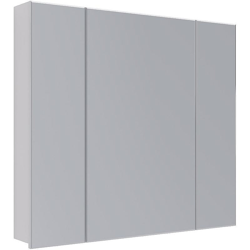 Зеркальный шкаф Lemark Universal 90 LM90ZS-U Белый глянец