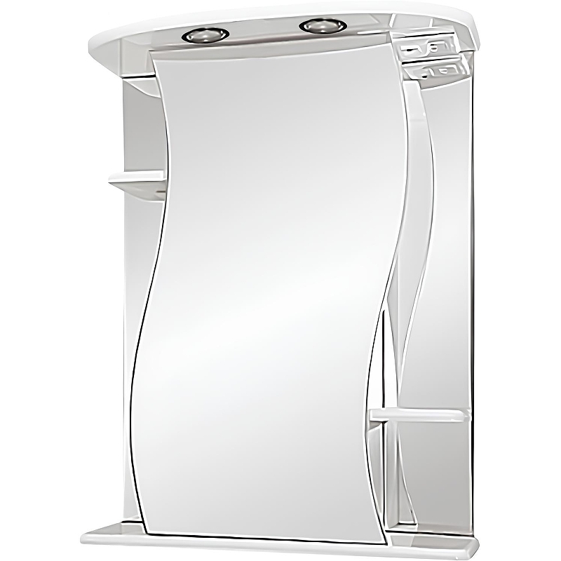 Зеркальный шкаф Misty Лиана 60 L Э-Лиа02060-01СвЛ с подсветкой Белый