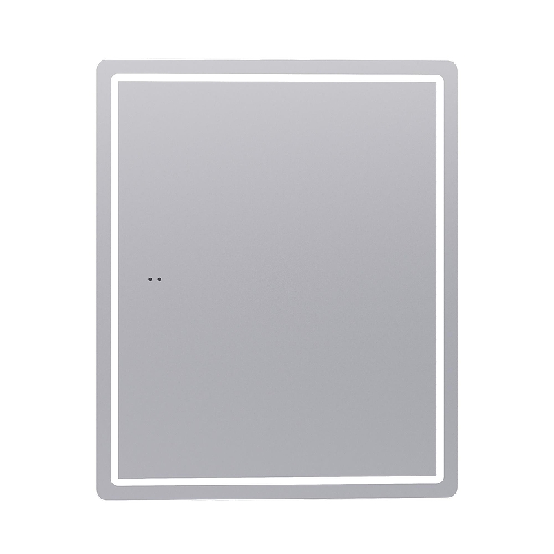 Зеркальный шкаф Vigo Geometry 50 454 с подсветкой цвет Белый