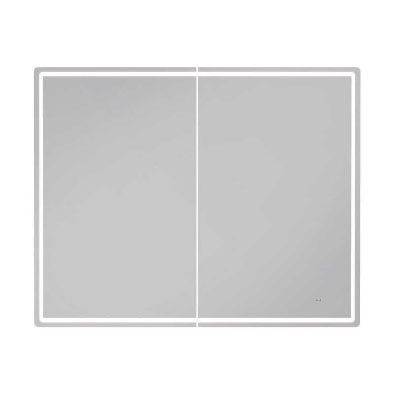 Зеркальный шкаф Vigo Geometry Classic 100 119 с подсветкой цвет Белый