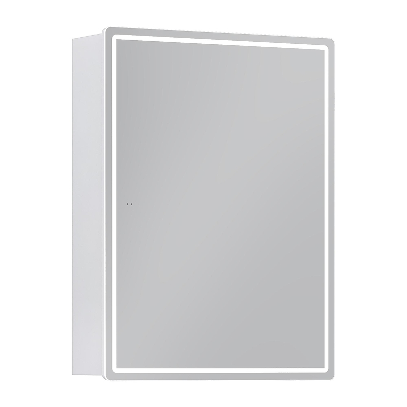 Зеркальный шкаф Vigo Geometry Comfort 60 220 с подсветкой цвет Белый