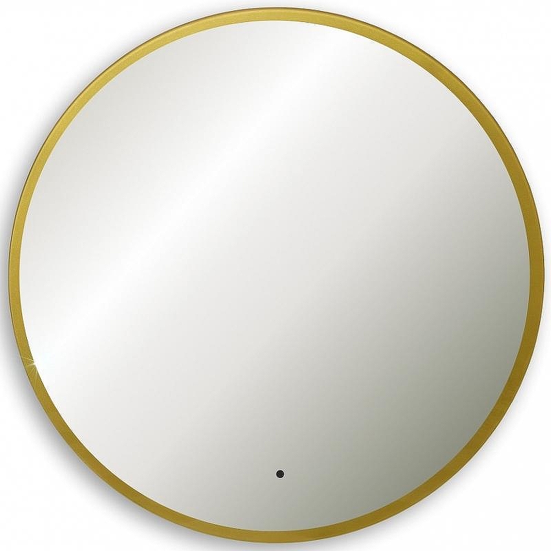 Зеркало Abber Mond 77 AG6204SCG-0.77 с подсветкой Золото с бесконтактным выключателем и диммером