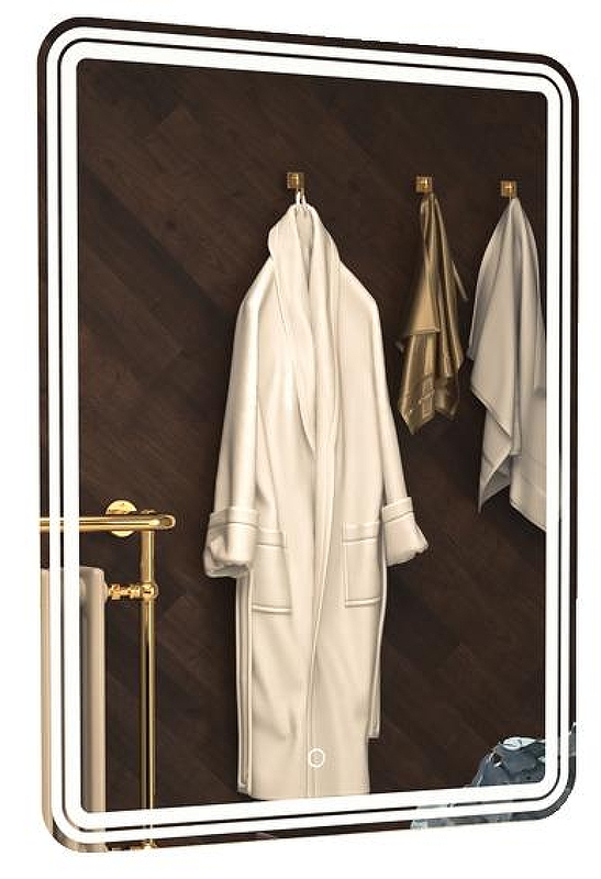 Зеркало Azario Adriana 60 CS00066638 с подсветкой с сенсорным выключателем