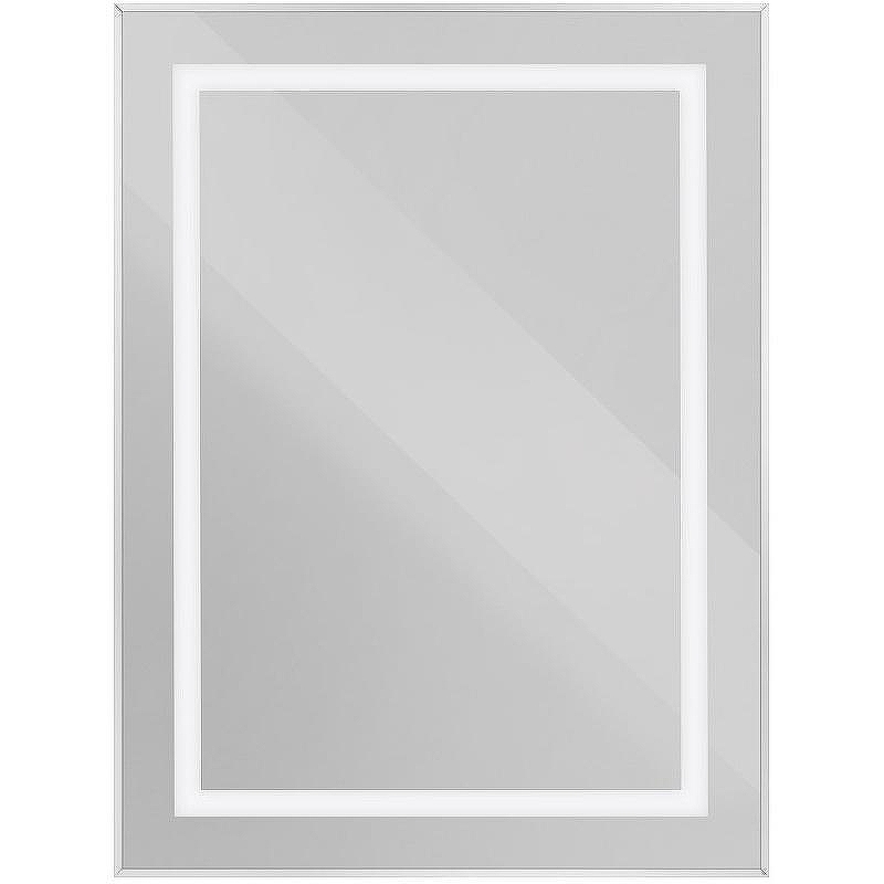 Зеркало BelBagno Kraft 60 SPC-KRAFT-600-800-SENS-AL с подсветкой Сатин с сенсорным выключателем