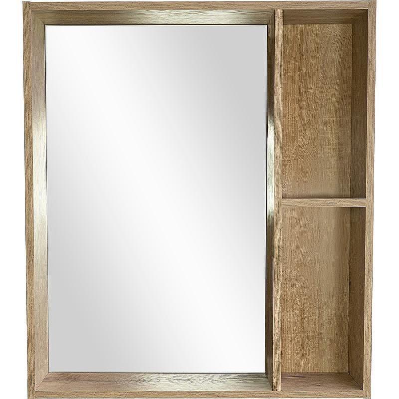 Зеркало Bellezza Рона 70 4614111030502 Натуральный дуб