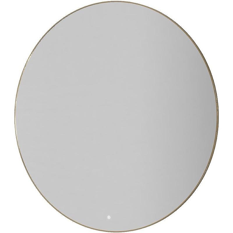 Зеркало Boheme Modern 120 545-120-G с подсветкой Золото с сенсорным выключателем и подогревом
