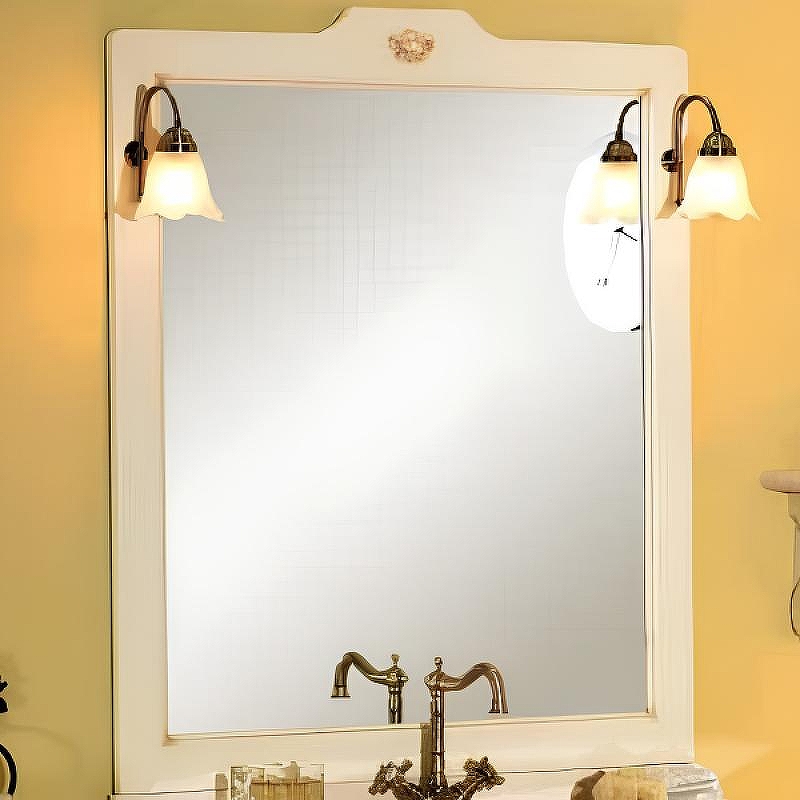 Зеркало Cezares Alicante 80 AL.SP.403 Decorato Celeste Crema