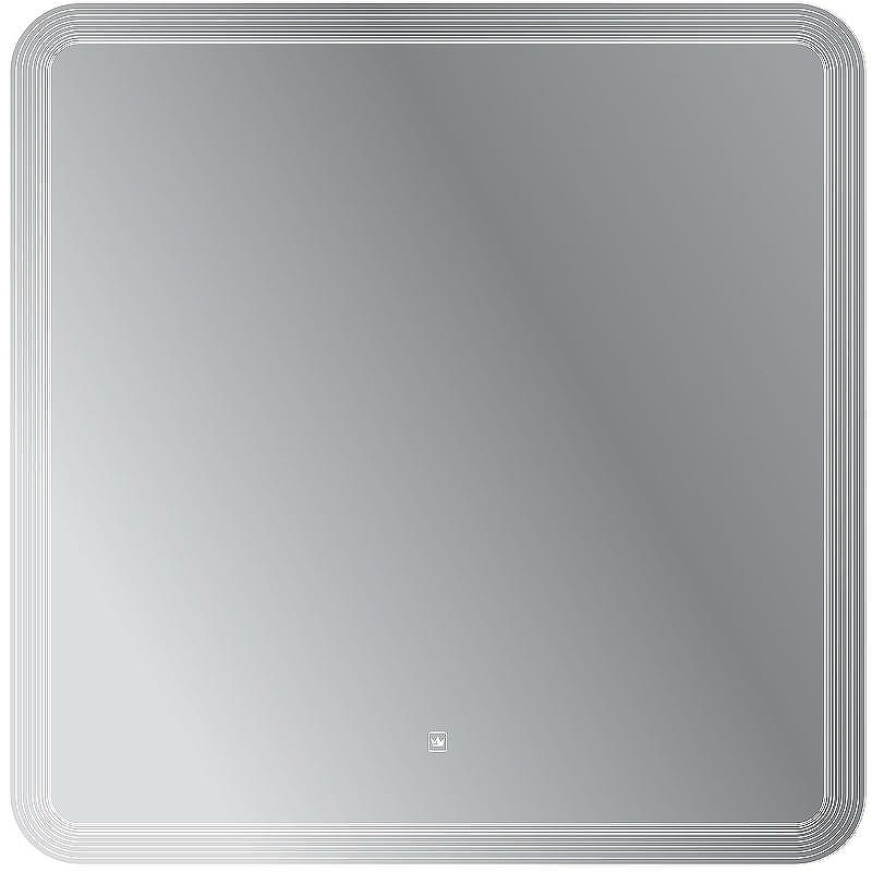 Зеркало Cezares Duet 80 CZR-SPC-DUET-800-800-LED-TCH с подсветкой с лазерной гравировкой и сенсорным выключателем