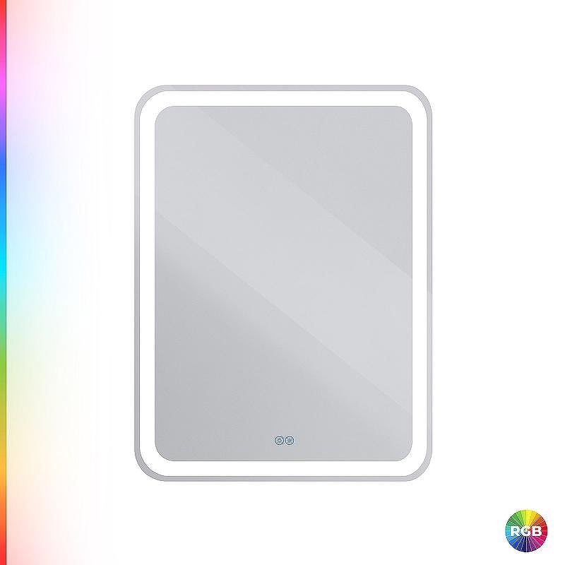 Зеркало Cezares Multicolore 60 CZR-SPC-MC-600-800-RGB-TCH с подсветкой с сенсорным выключателем и функцией памяти