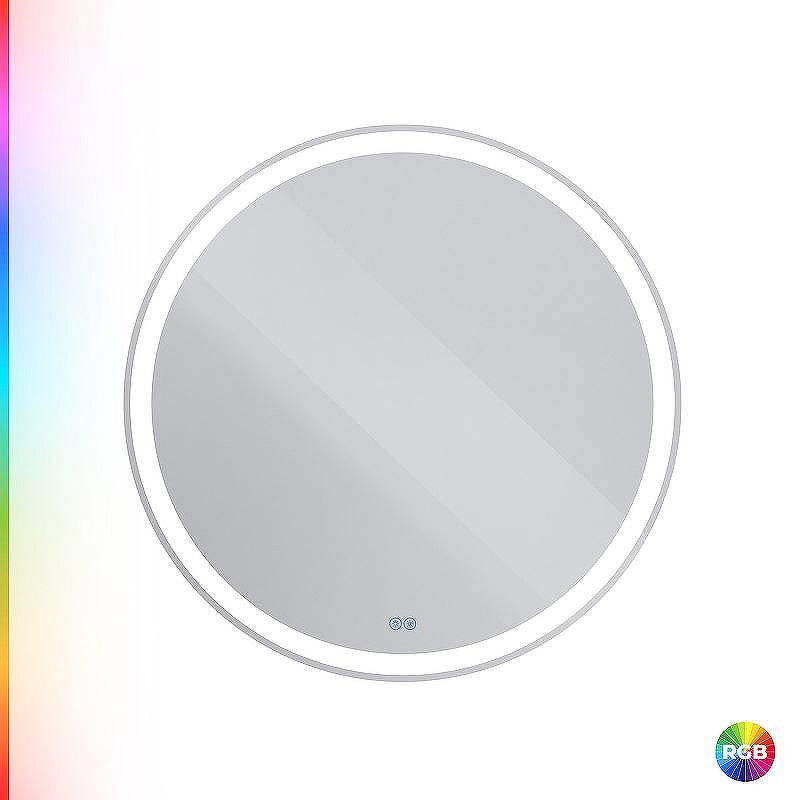 Зеркало Cezares Multicolore 80 CZR-SPC-MC-800-RGB-TCH с подсветкой с сенсорным выключателем и функцией памяти