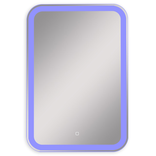 зеркало для ванной SILVER MIRRORS Мальта 55х80см RGB сенсор диммер мульти-цвет