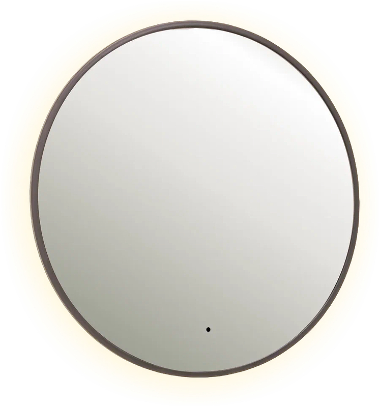 Зеркало Dreja Shine 80 99.2048 с подсветкой цвет Графит
