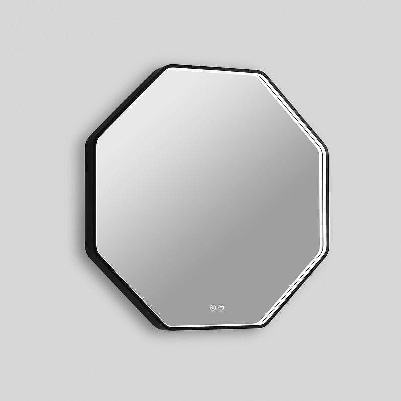 Зеркало Esbano ES-3311XD 80x80 ESMR3311XD с подсветкой Черный