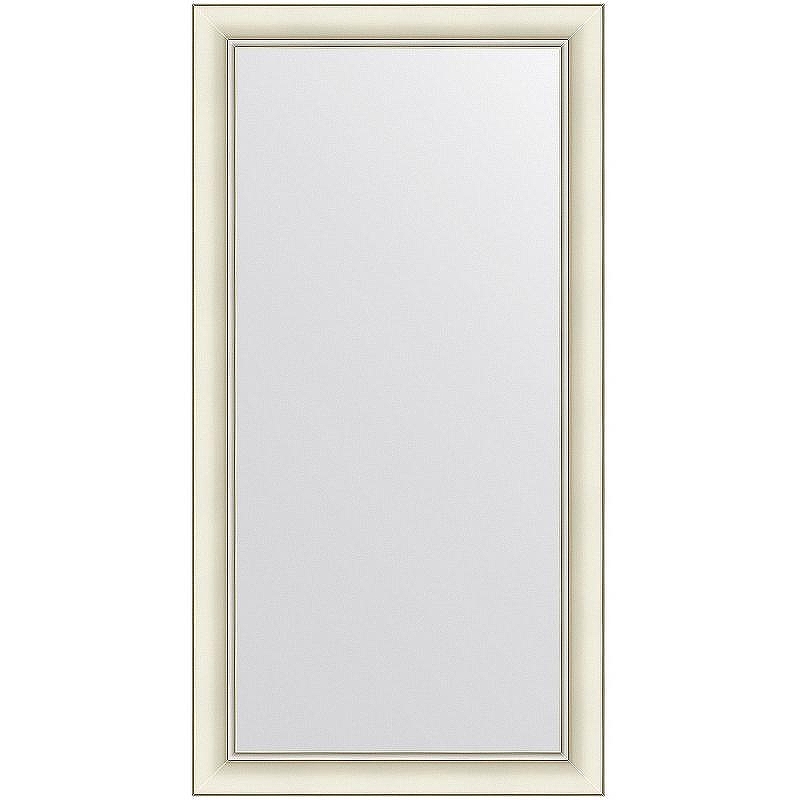 Зеркало Evoform Definite 104х54 BY 7616 в багетной раме - Белый с серебром 60 мм