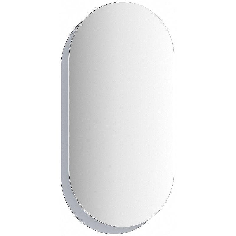 Зеркало Evoform Double 124x65 BY 0313 на стеклянном основании - цвет Графит
