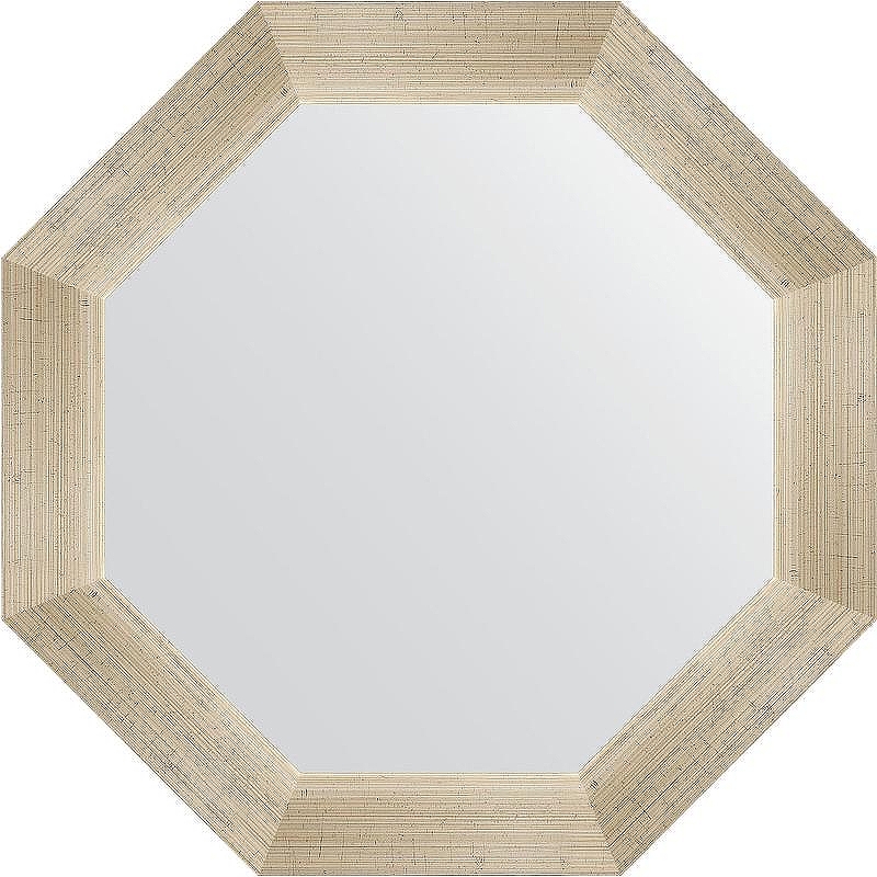 Зеркало Evoform Octagon 50х50 BY 3703 в багетной раме - Травленое серебро 59 мм