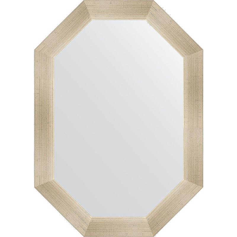 Зеркало Evoform Octagon 50x70 BY 7041 в багетной раме - Травленое серебро 59 мм
