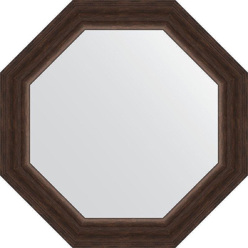 Зеркало Evoform Octagon 52х52 BY 3721 в багетной раме - Палисандр 62 мм
