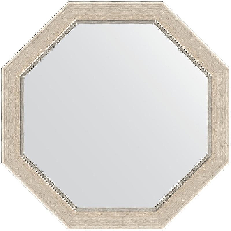 Зеркало Evoform Octagon 54x54 BY 7400 в багетной раме - Травленое серебро 52 мм
