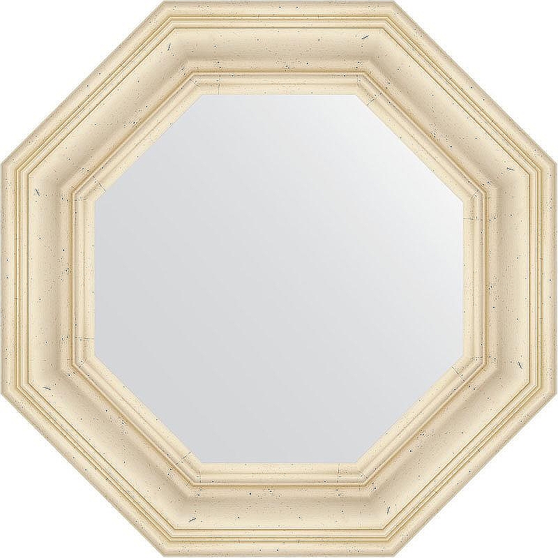 Зеркало Evoform Octagon 59х59 BY 3820 в багетной раме - Травленое серебро 99 мм