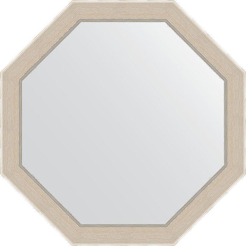 Зеркало Evoform Octagon 59х59 BY 3872 в багетной раме - Травленое серебро 52 мм