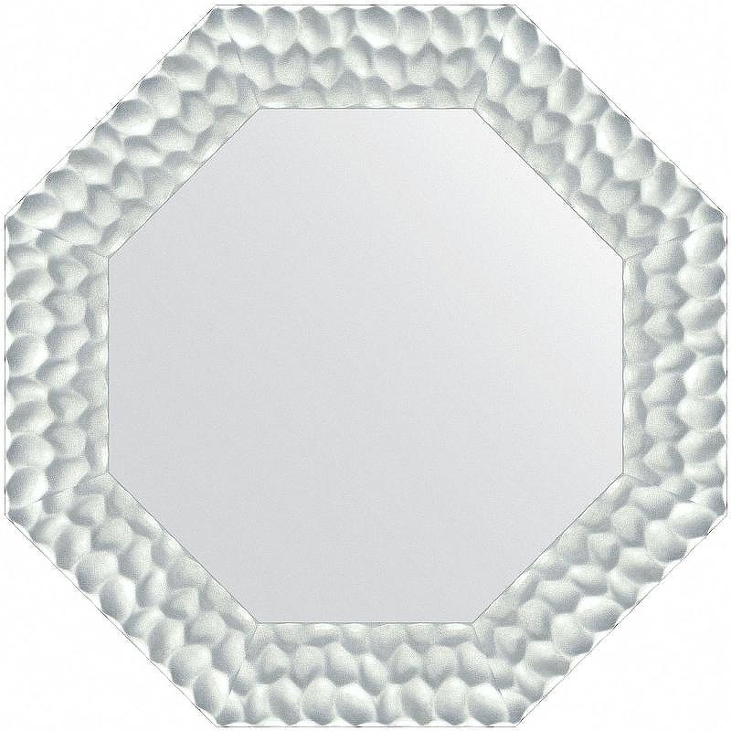 Зеркало Evoform Octagon 61x61 BY 7410 в багетной раме - Перламутровые дюны 89 мм