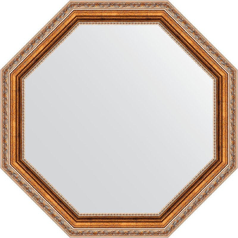Зеркало Evoform Octagon 62х62 BY 3725 в багетной раме - Версаль бронза 64 мм
