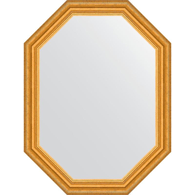 Зеркало Evoform Octagon 62x82 BY 7083 в багетной раме - Состаренное золото 67 мм