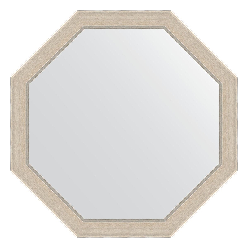 Зеркало Evoform Octagon 64х64 BY 7403 в багетной раме - Травленое серебро 52 мм