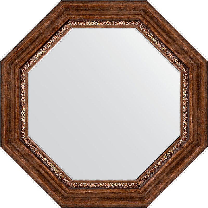 Зеркало Evoform Octagon 67х67 BY 3791 в багетной раме - Римская бронза 88 мм