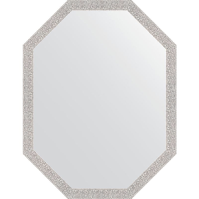 Зеркало Evoform Octagon 68x88 BY 7008 в багетной раме - Мозаика хром 46 мм