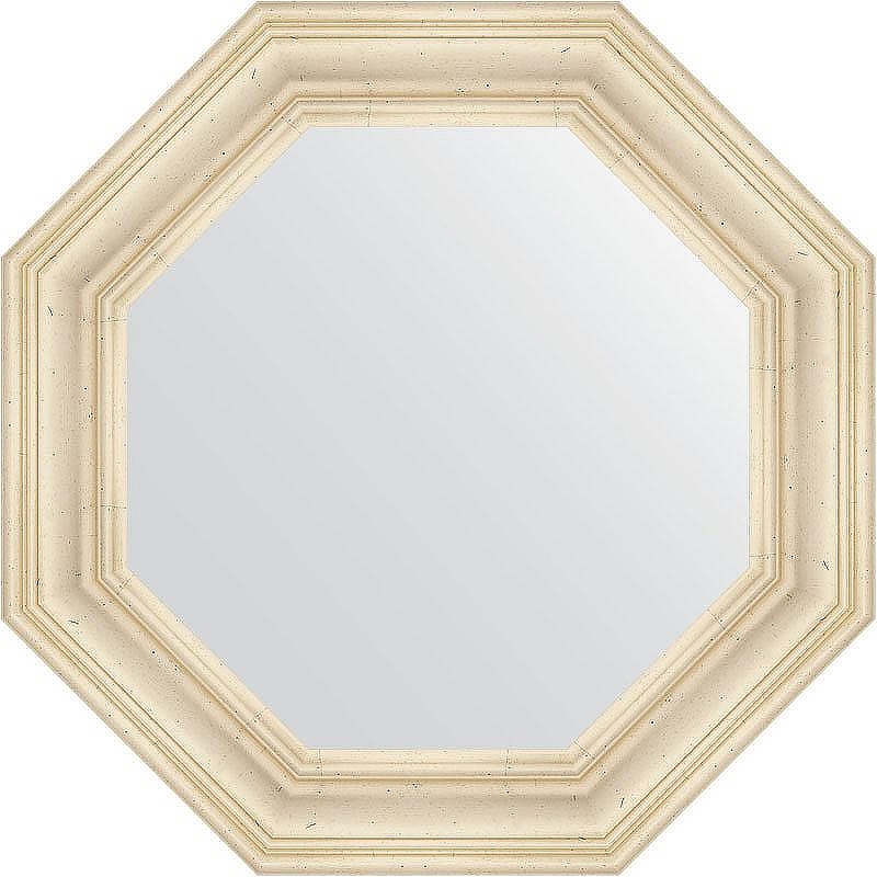 Зеркало Evoform Octagon 69х69 BY 3821 в багетной раме - Травленое серебро 99 мм