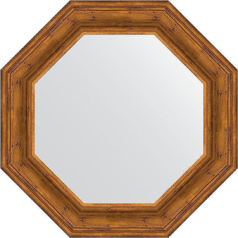 Зеркало Evoform Octagon 69х69 BY 3824 в багетной раме - Травленая бронза 99 мм