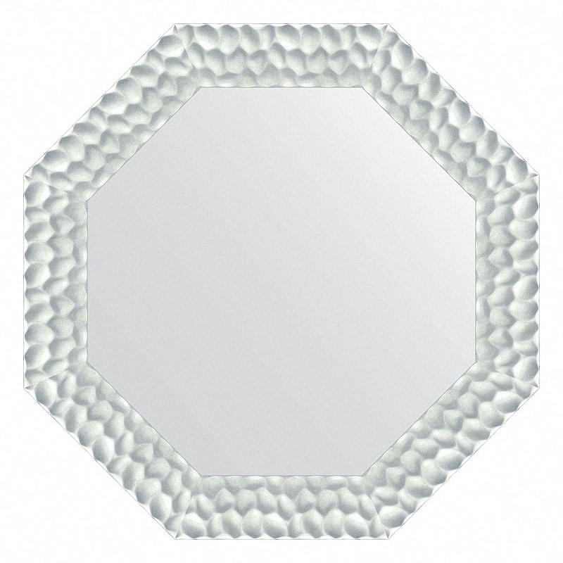 Зеркало Evoform Octagon 71х71 BY 7448 в багетной раме - Перламутровые дюны 89 мм