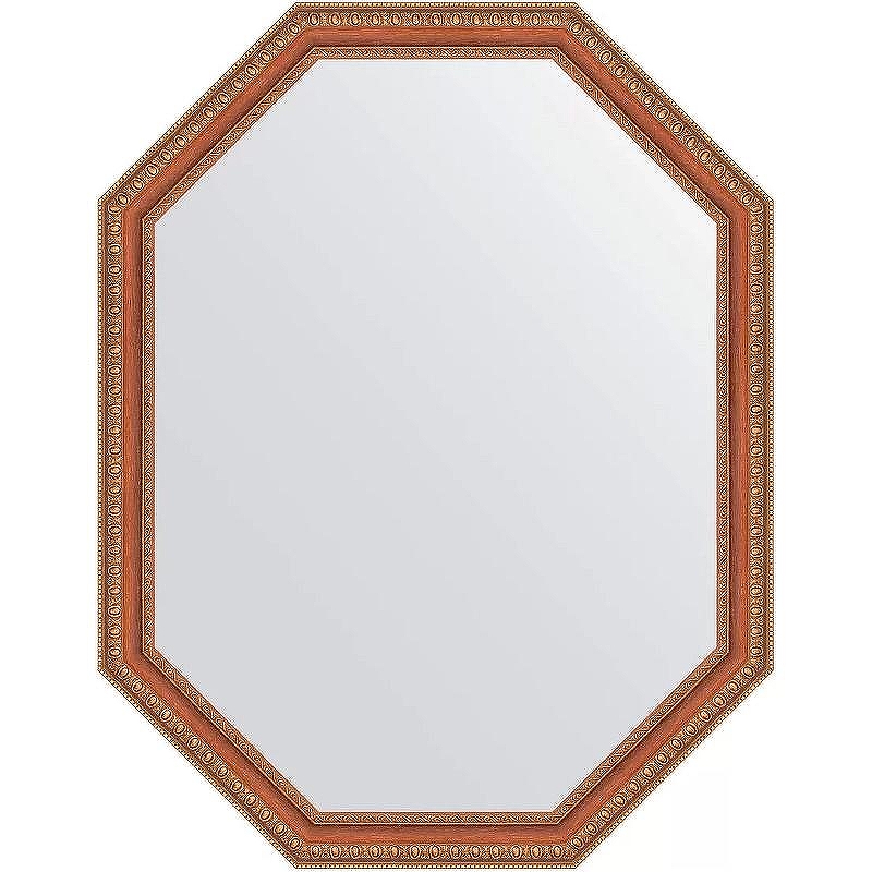 Зеркало Evoform Octagon 71х91 BY 7056 в багетной раме - Бронзовые бусы на дереве 60 мм