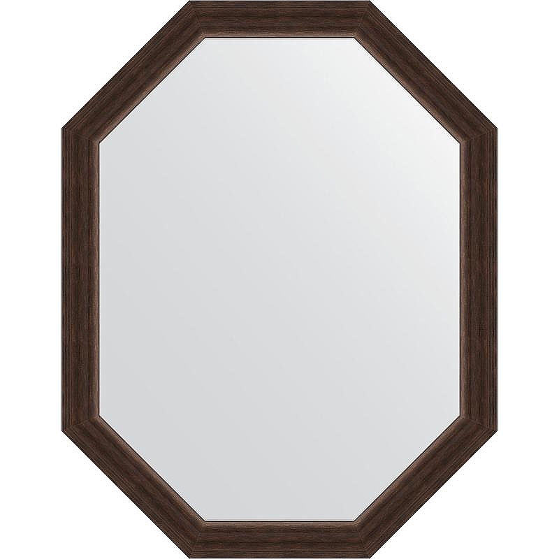 Зеркало Evoform Octagon 71х91 BY 7068 в багетной раме - Палисандр 62 мм