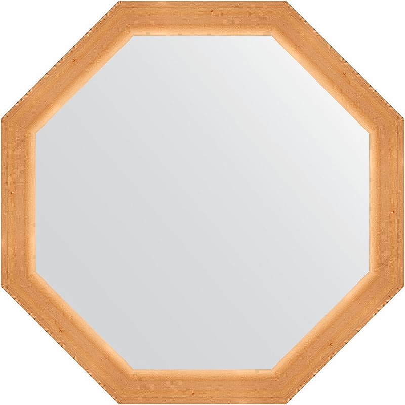 Зеркало Evoform Octagon 72х72 BY 3720 в багетной раме - Сосна 62 мм
