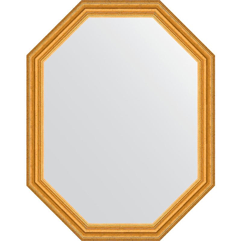 Зеркало Evoform Octagon 72x92 BY 7084 в багетной раме - Состаренное золото 67 мм