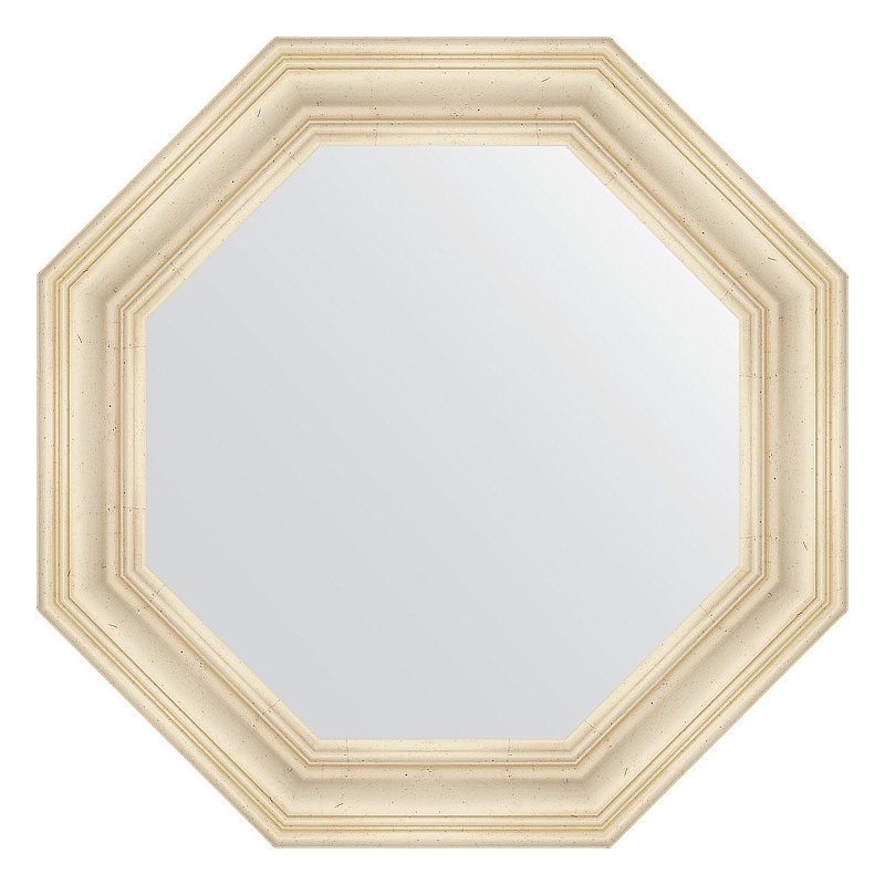 Зеркало Evoform Octagon 74х74 BY 7367 в багетной раме - Травленое серебро 99 мм