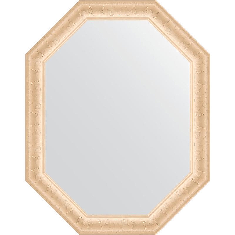 Зеркало Evoform Octagon 75x95 BY 7144 в багетной раме - Старый гипс 82 мм