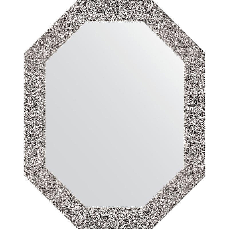 Зеркало Evoform Octagon 76x96 BY 7188 в багетной раме - Чеканка серебряная 90 мм