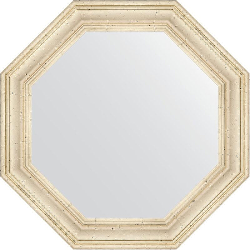 Зеркало Evoform Octagon 79х79 BY 3822 в багетной раме - Травленое серебро 99 мм